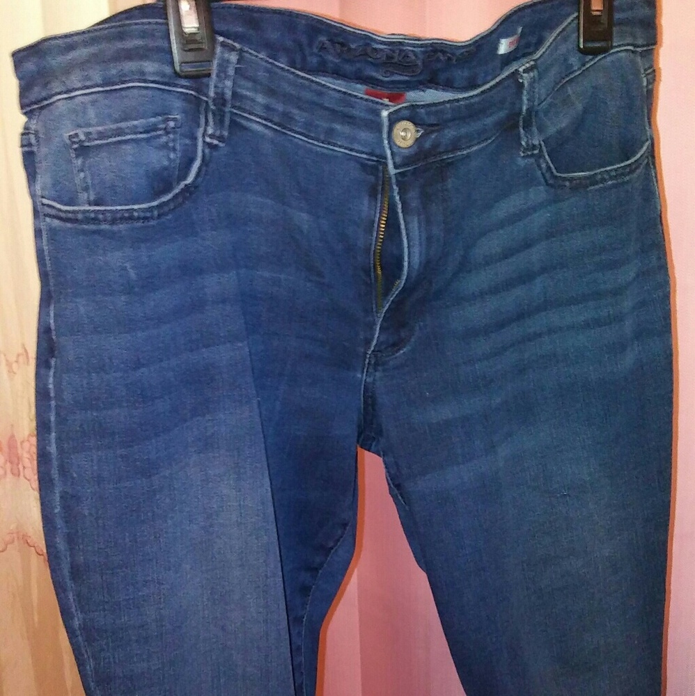 Denim skinny jeans